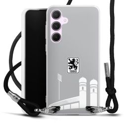 Carry Case Stoff schwarz/silber