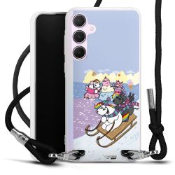 Carry Case Stoff schwarz/silber