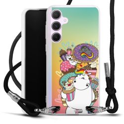 Carry Case Stoff schwarz/silber