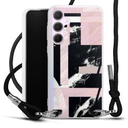 Carry Case Transparent Fabric black/silver