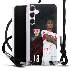 Carry Case Stoff schwarz/silber