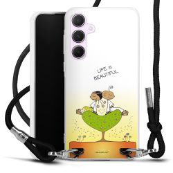 Carry Case Stoff schwarz/silber