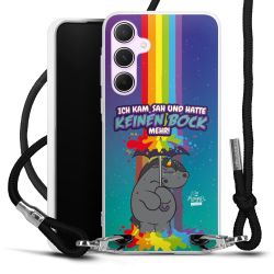 Carry Case Stoff schwarz/silber