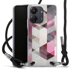 Carry Case Transparent Fabric black/silver