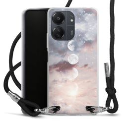 Carry Case Transparent Fabric black/silver