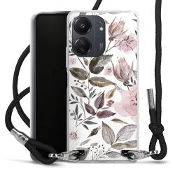 Carry Case Transparent Fabric black/silver