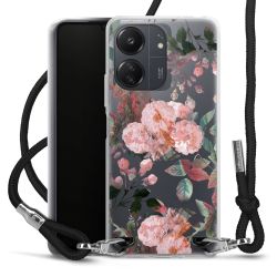 Carry Case Transparent Fabric black/silver