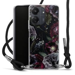 Carry Case Transparent Fabric black/silver