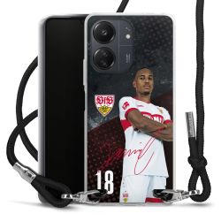 Carry Case Stoff schwarz/silber