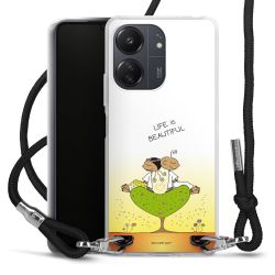 Carry Case Stoff schwarz/silber