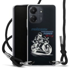 Carry Case Stoff schwarz/silber