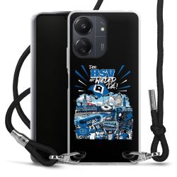 Carry Case Stoff schwarz/silber