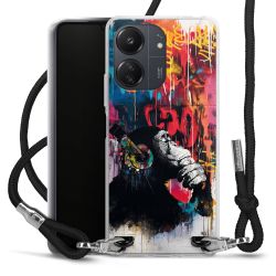 Carry Case Fabric black/silver