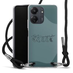 Carry Case Fabric black/silver