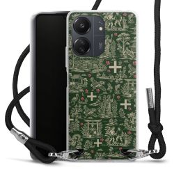 Carry Case Stoff schwarz/silber