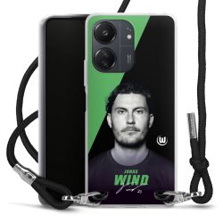 Carry Case Stoff schwarz/silber