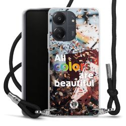 Carry Case Stoff schwarz/silber