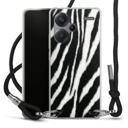 Carry Case Transparent Fabric black/silver