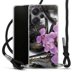 Carry Case Transparent Fabric black/silver