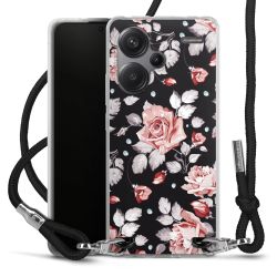 Carry Case Transparent Fabric black/silver