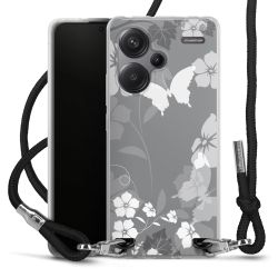 Carry Case Transparent Fabric black/silver