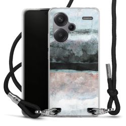 Carry Case Transparent Fabric black/silver