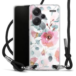 Carry Case Transparent Fabric black/silver