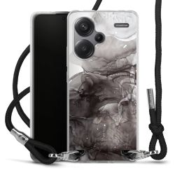 Carry Case Transparent Fabric black/silver