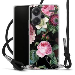 Carry Case Transparent Fabric black/silver