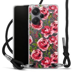 Carry Case Transparent Fabric black/silver