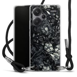 Carry Case Transparent Fabric black/silver