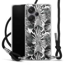 Carry Case Transparent Fabric black/silver