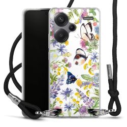 Carry Case Transparent Fabric black/silver