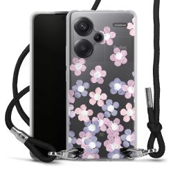 Carry Case Transparent Fabric black/silver