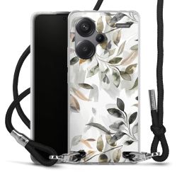 Carry Case Transparent Fabric black/silver