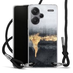 Carry Case Transparent Fabric black/silver