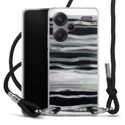 Carry Case Transparent Fabric black/silver