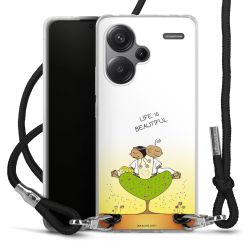 Carry Case Stoff schwarz/silber