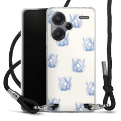 Carry Case Stoff schwarz/silber