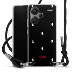 Carry Case Stoff schwarz/silber