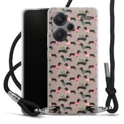 Carry Case Stoff schwarz/silber