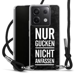 Carry Case Stoff schwarz/silber