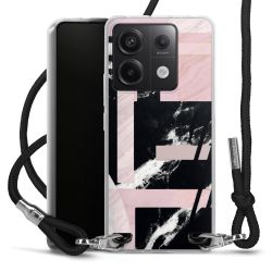 Carry Case Transparent Fabric black/silver