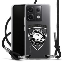 Carry Case Stoff schwarz/silber