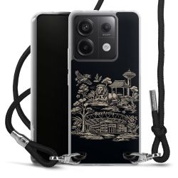 Carry Case Stoff schwarz/silber