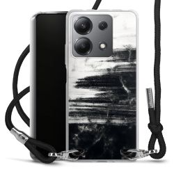 Carry Case Transparent Fabric black/silver