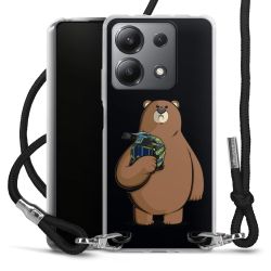 Carry Case Stoff schwarz/silber