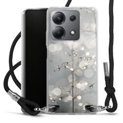 Carry Case Transparent Fabric black/silver