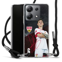 Carry Case Stoff schwarz/silber