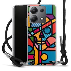 Carry Case Fabric black/silver